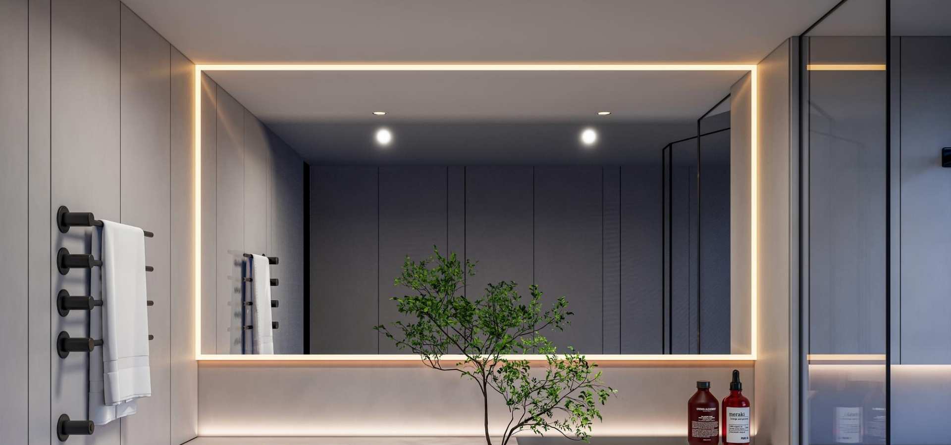 ¿Cuál es la iluminación indirecta led más adecuada para el baño?