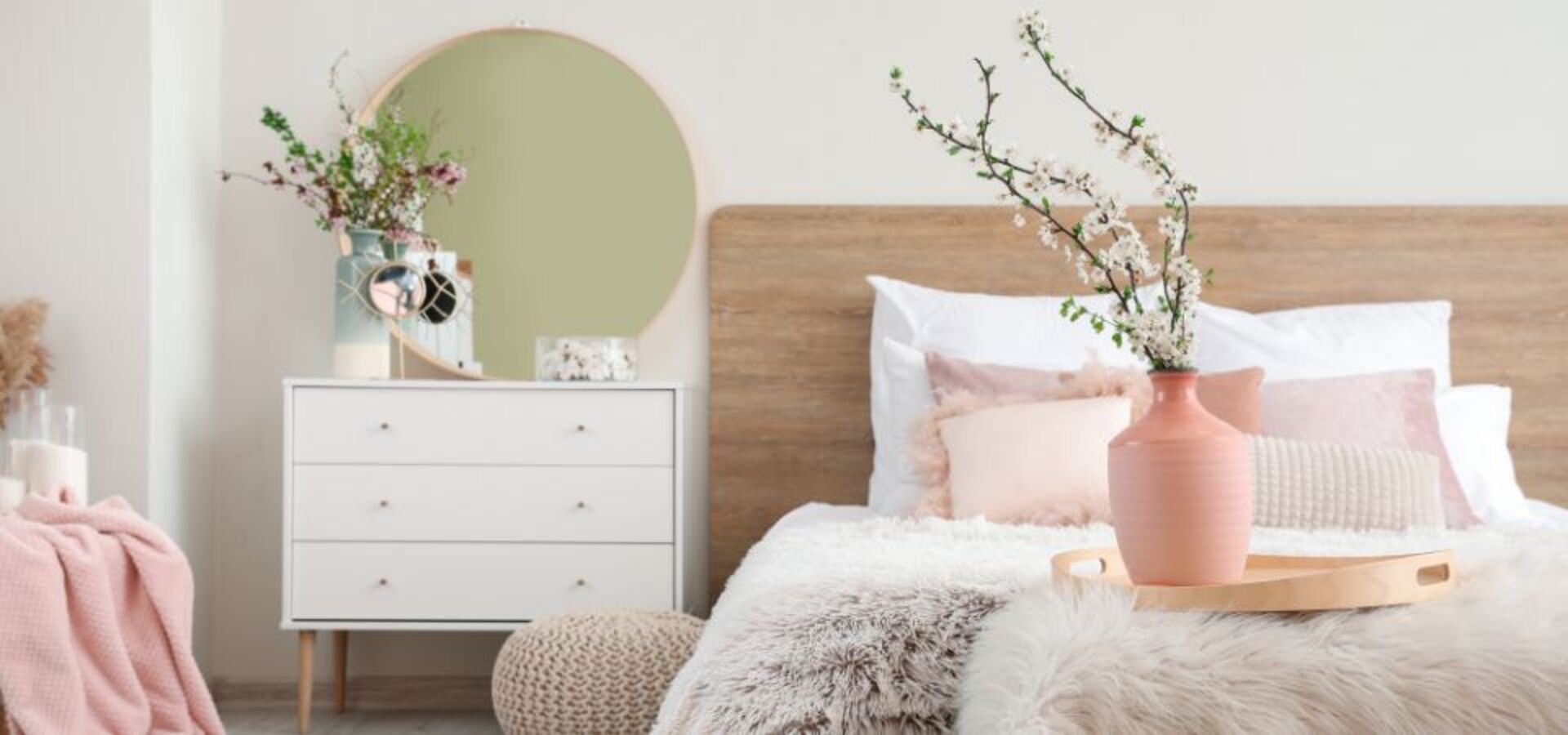 Dónde colocar el espejo en el dormitorio