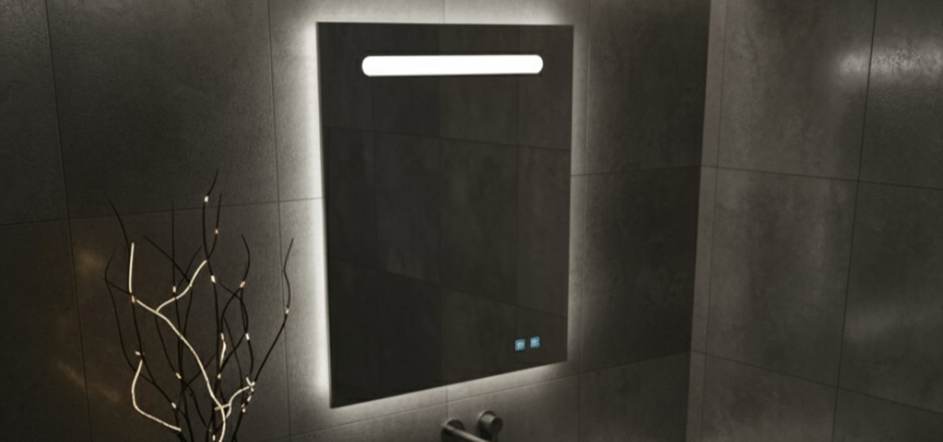 Espejos ecológicos con tecnología led