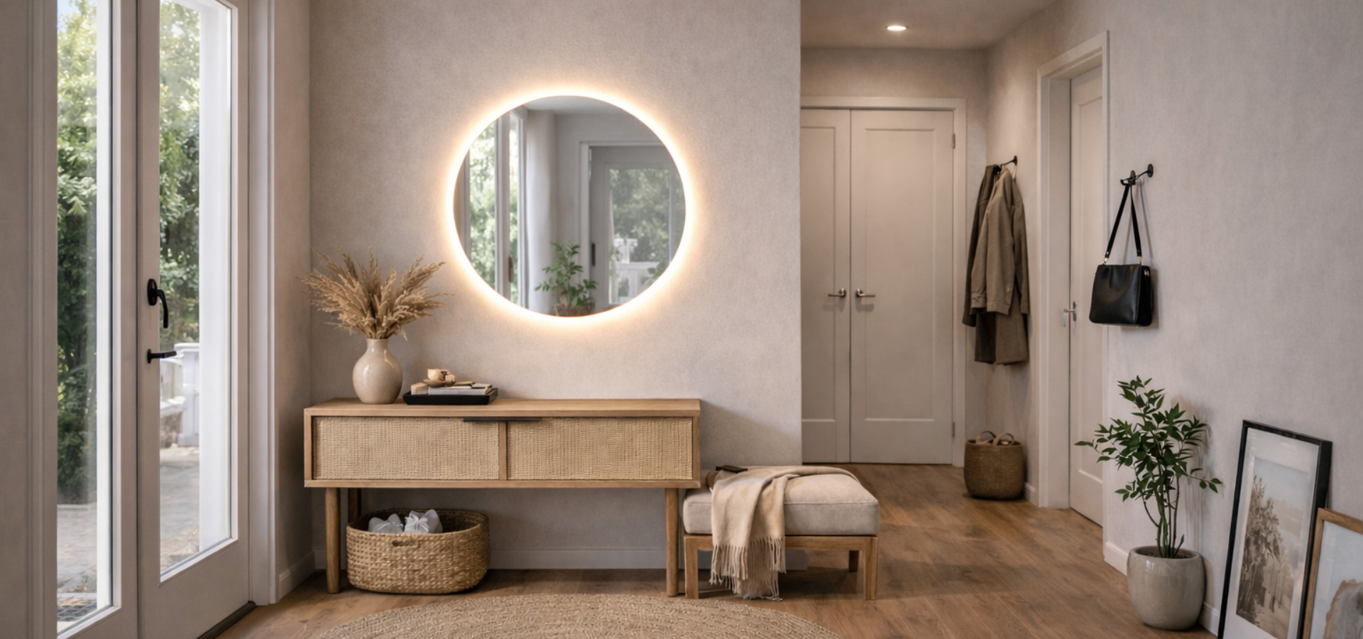 Del cielo a tu pared: La magia de los espejos efecto eclipse