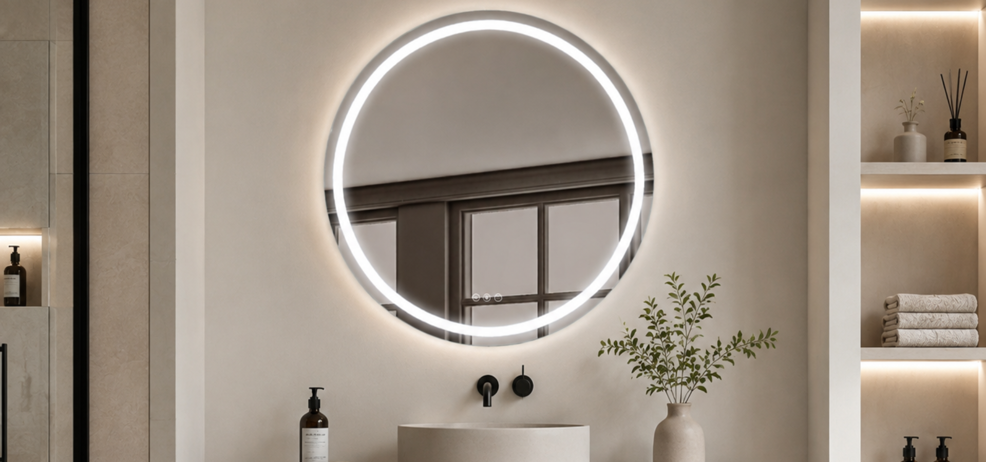 Tendencias en espejos LED para el baño este otoño: 3 estilos para renovar tu hogar